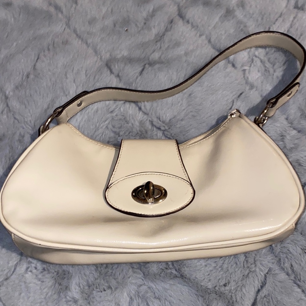 White purse